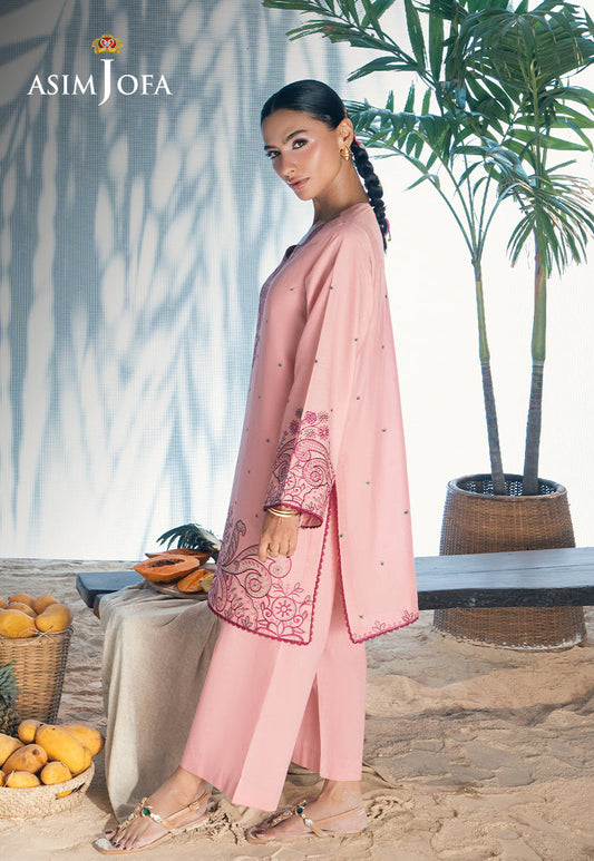 AJSBDP-08 Embroidered Lawn Stitched 2pcs
