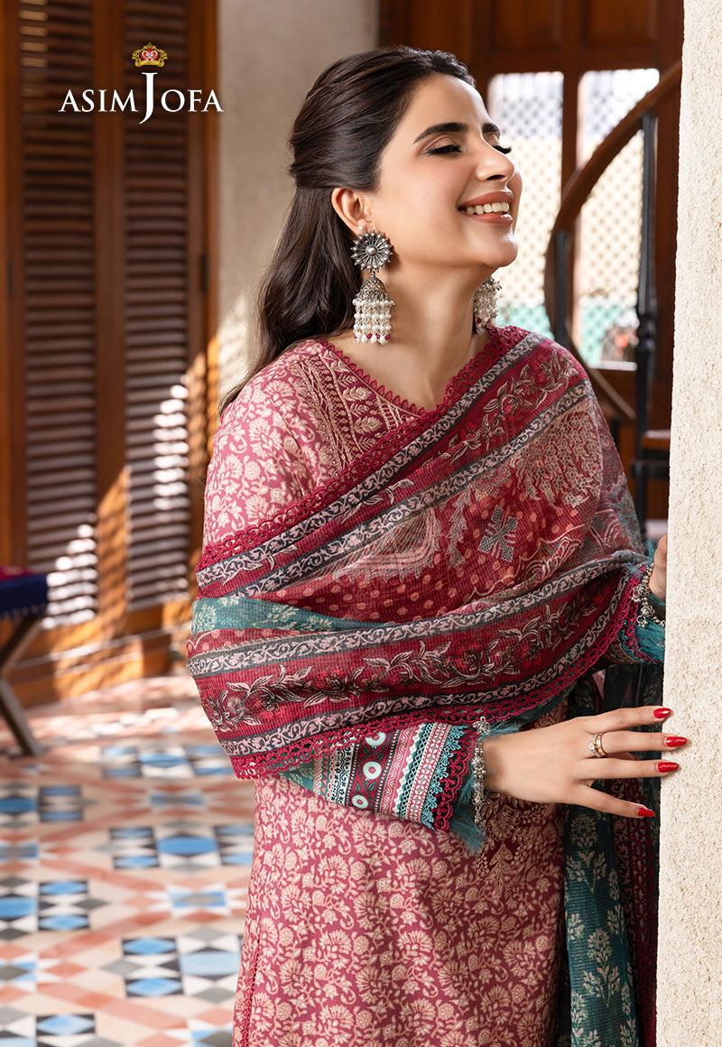 AJRW-07 EMBROIDERED PREMIUM WINTER COTTON 3 PCS