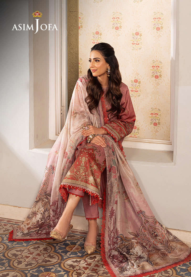 AJARP-08 PRINTED JACQUARD STITCHED 3 PCS