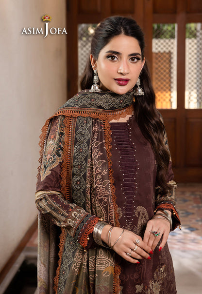 AJRWP-19 PRINTED PREMIUM WINTER COTTON STITCHED 3 PCS