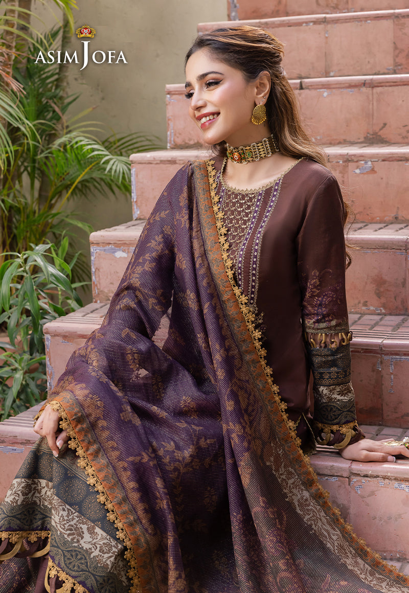 AJRW-21 EMBROIDERED PREMIUM WINTER COTTON 3 PCS