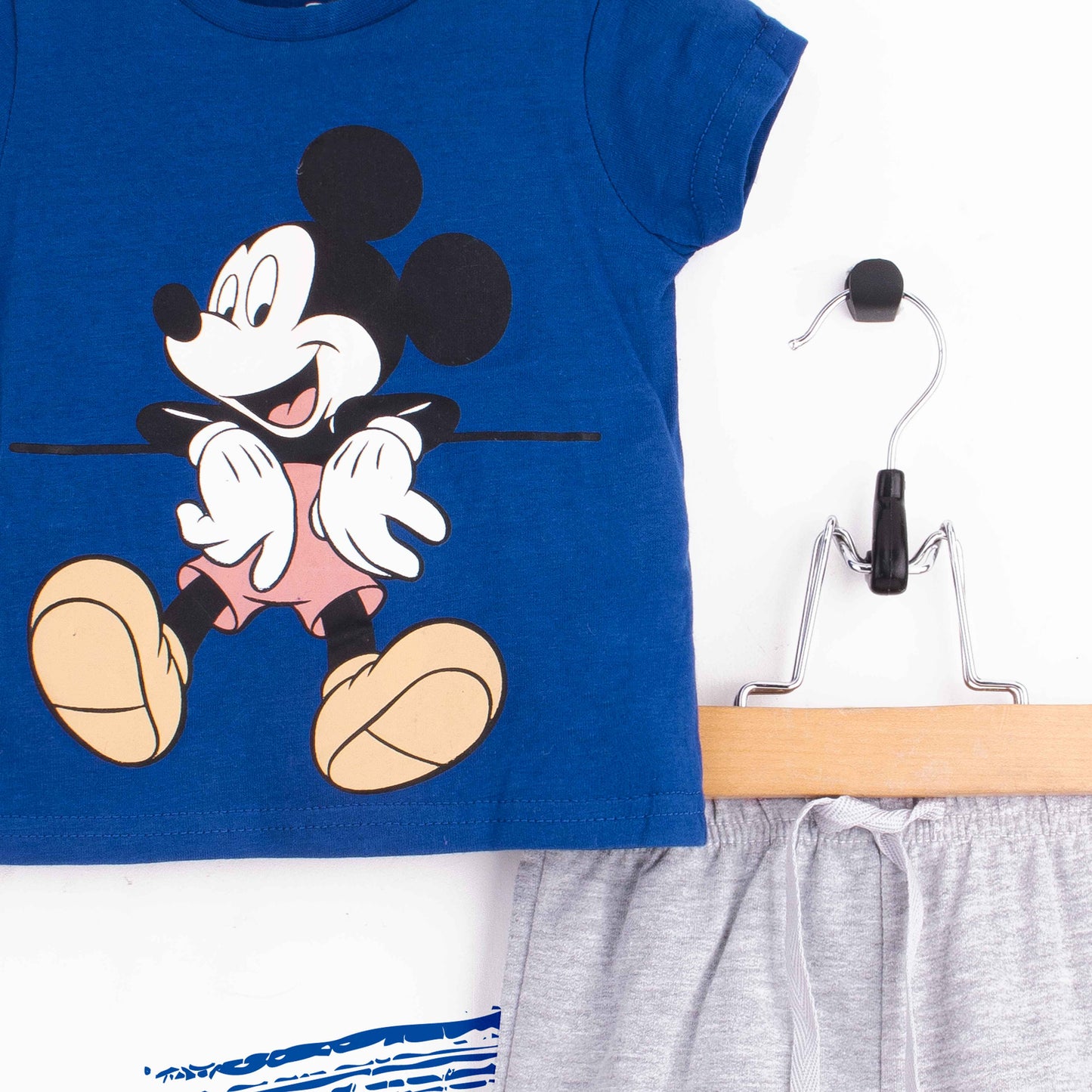 DS Baby Boy 2 Piece Blue Mickey Mouse