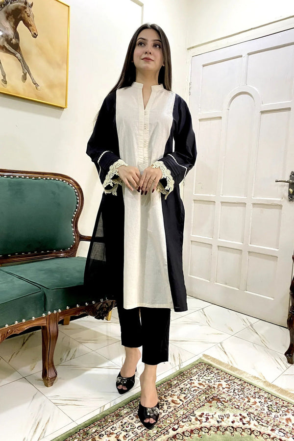 Urban Cut 1 Piece Cotton Embellished Kurta Stylish & Elegant