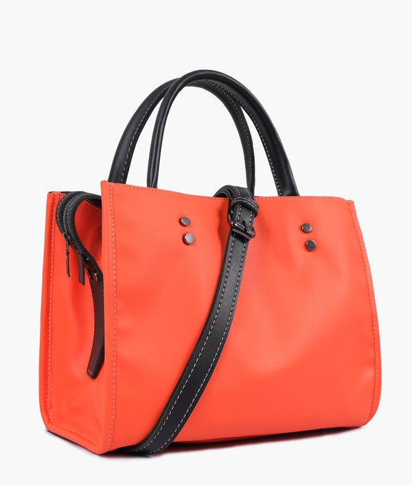 RTW Creation - Orange go-anywhere bag