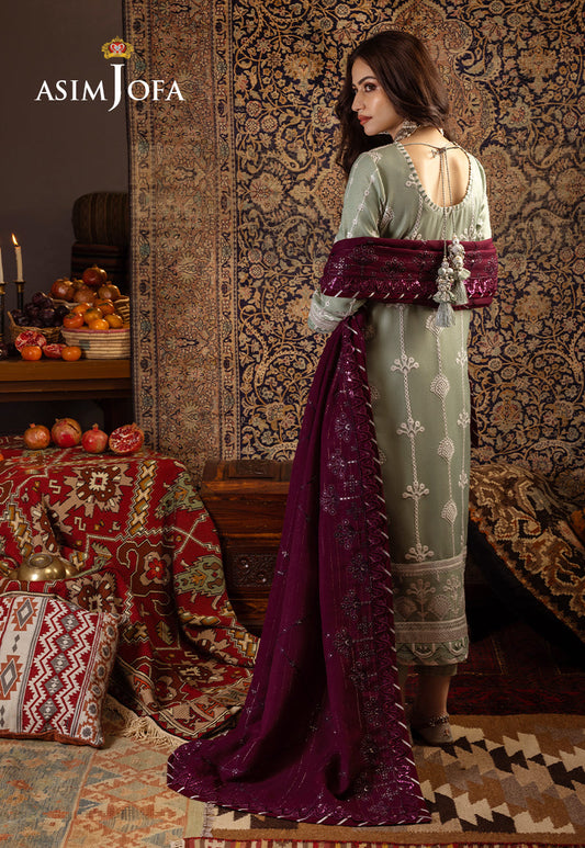 AJKT-01 EMBROIDERED TWILL 3 PCS