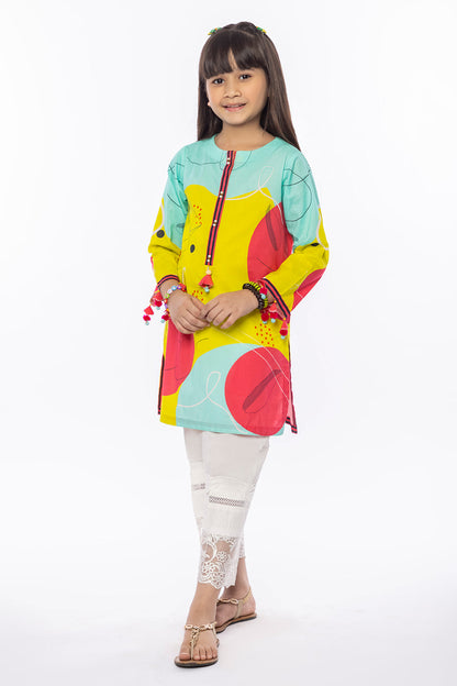 01 PCS Digital Printed Lawn Kurti SKU: MAC-027