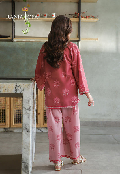 RARE-09 STITCHED PRINTED LAWN 2 PCS
