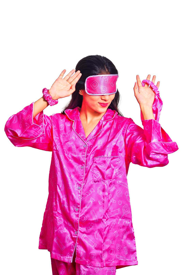 Valerie introduces studio by arj women's 5 Pcs nightwear/sleepwear night suit-ILS-PJ-005