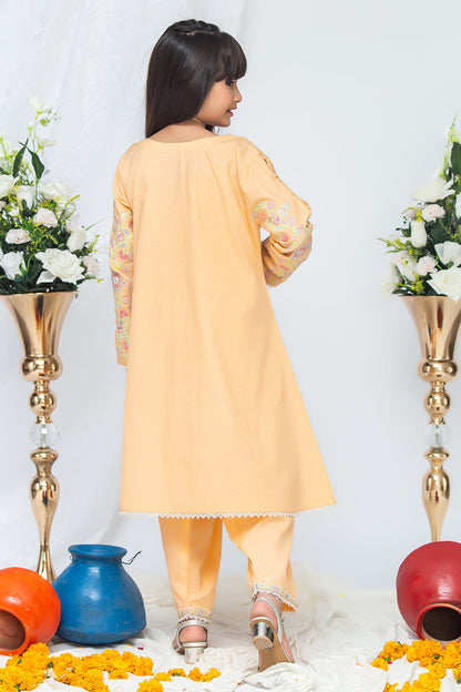 2PCS Jacquard Suit Shirt & Cotton Trouser SKU: EMB-043