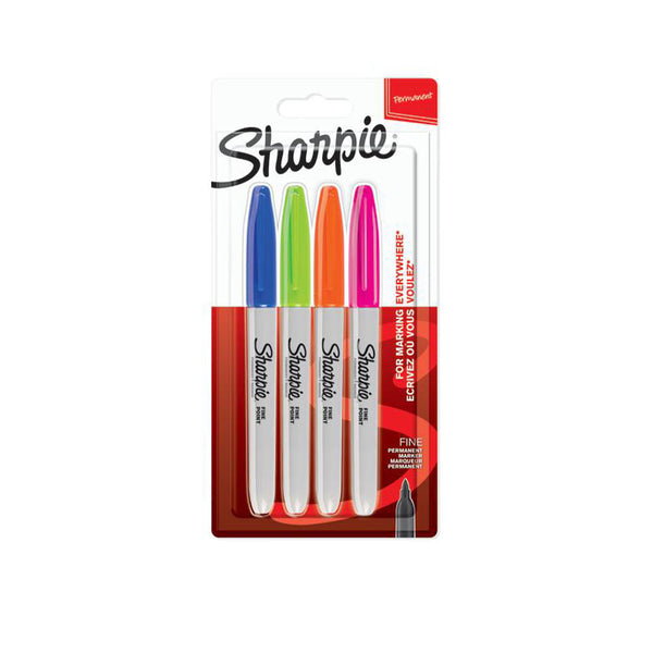 Sharpie Fine Permanent Markers 4s 2065403
