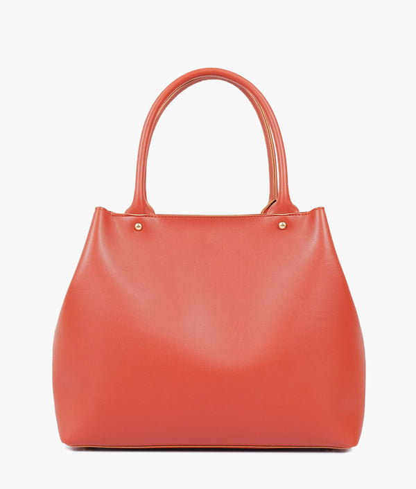 RTW Creation - Rust zipper tote bag