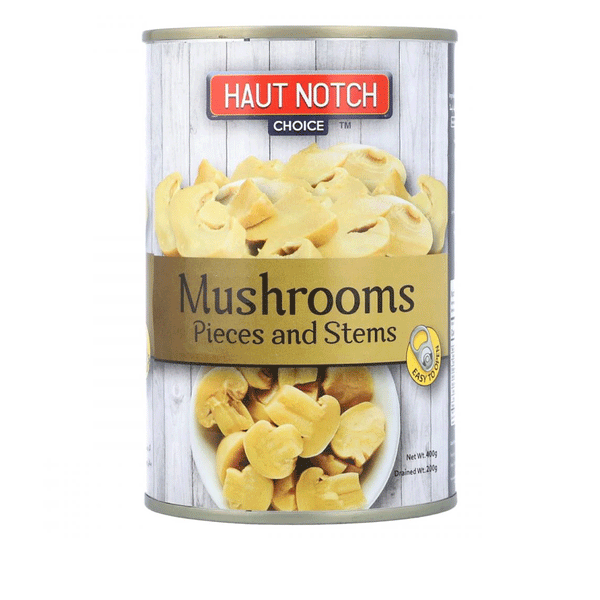 Haut Notch Mushrooms - Pieces And Stems 400g