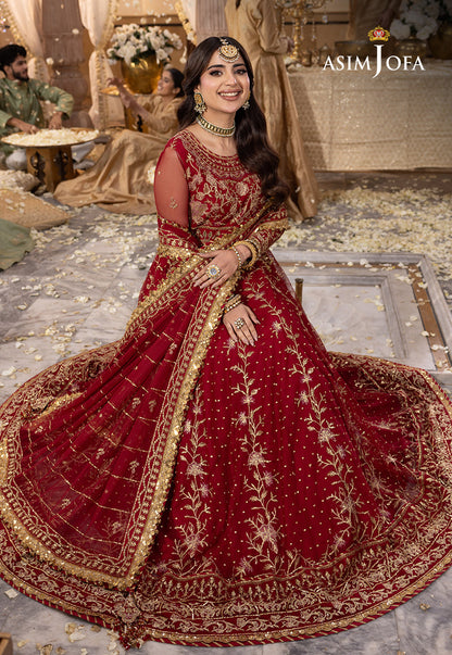 AJSH-06 EMBROIDERED NET 3 PCS