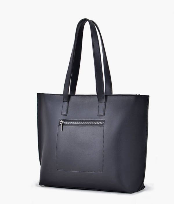 RTW Creation - Black long handle tote bag