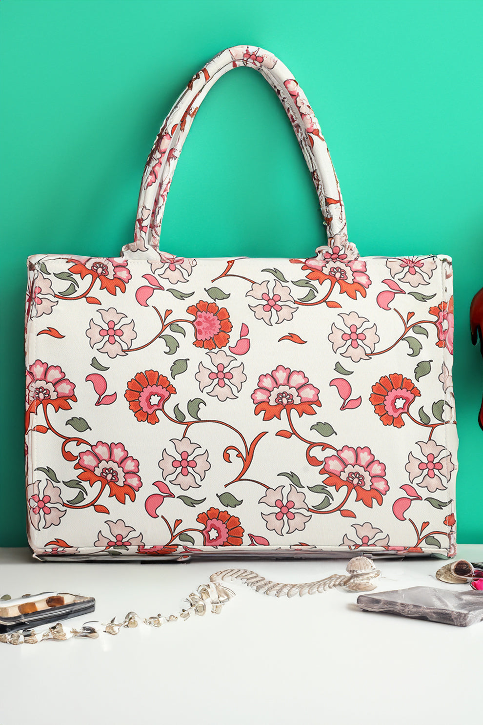 Stylish Printed Canvas Tote Bag