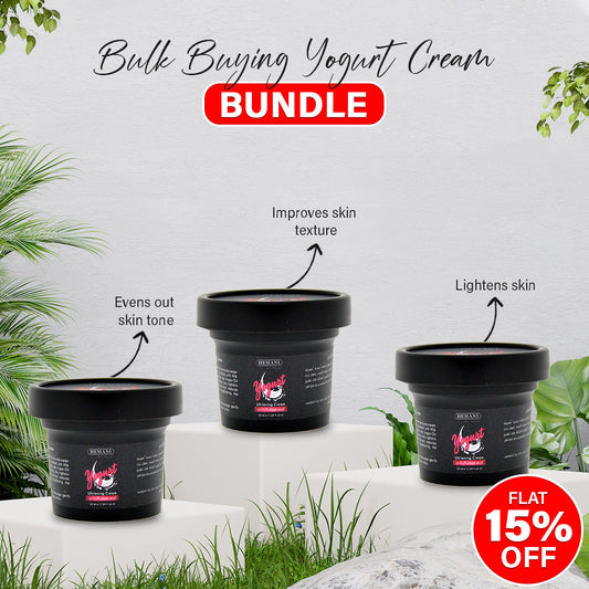 Pack of 3 Yogurt Cream
