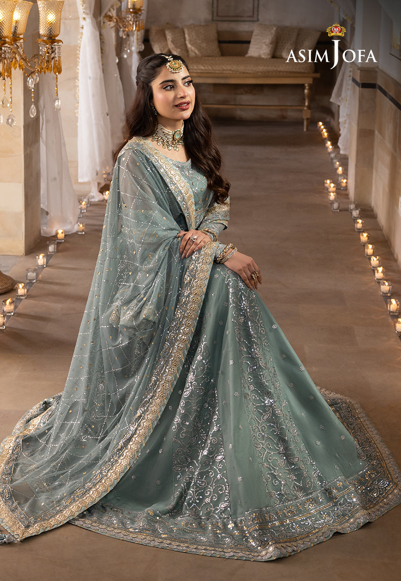 AJSH-14 EMBROIDERED NET 3 PCS