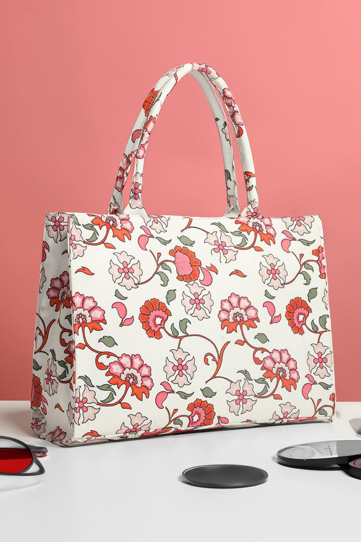 Stylish Printed Canvas Tote Bag