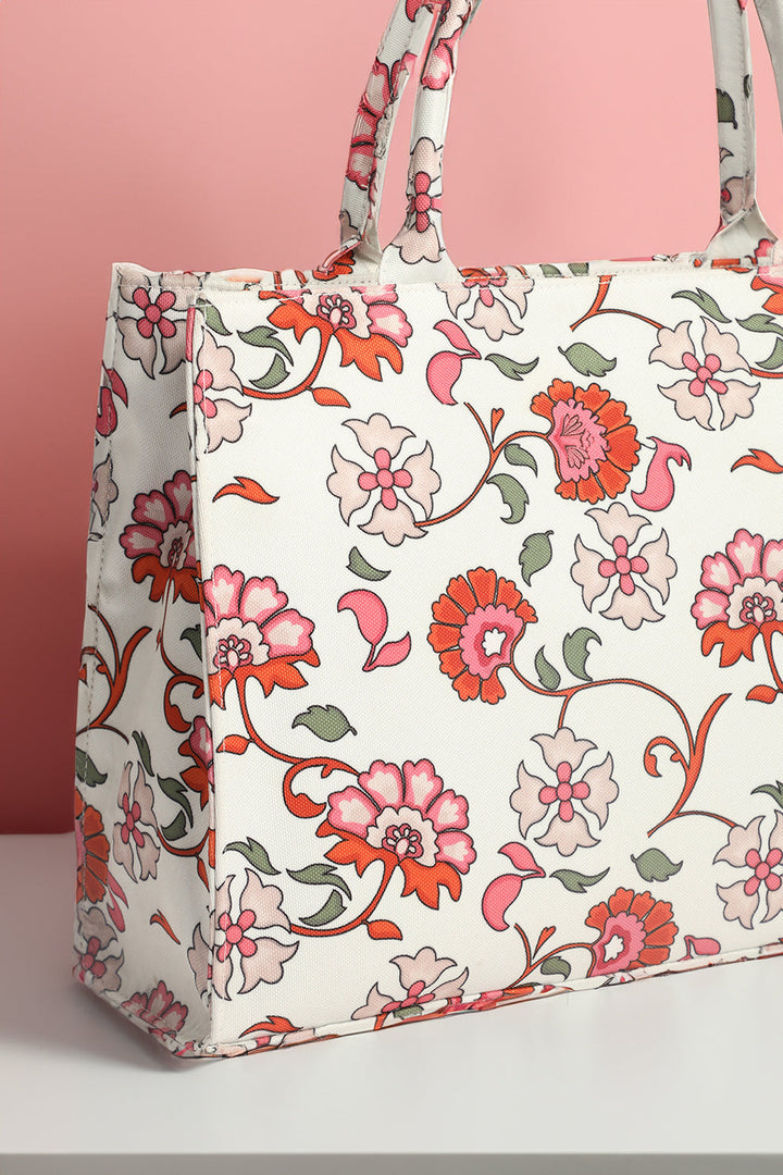 Stylish Printed Canvas Tote Bag