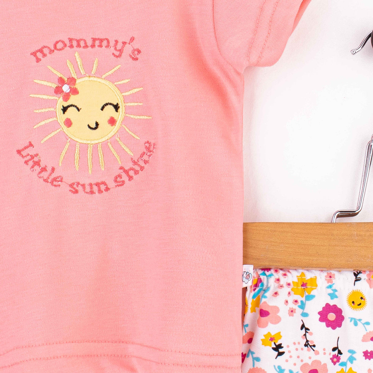 Baby Girl 2 Piece Peach Little Sunshine