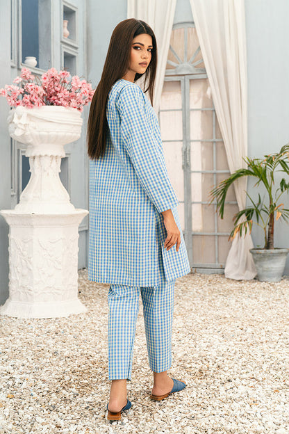 2 pc Yarn Dyed Fabric Kurta Suit WEMB-003