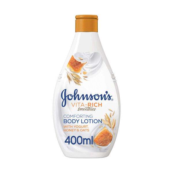 Johnsons Vita-Rich Yoghurt Honey & Oats Body Lotion 400ml