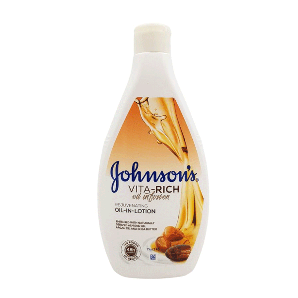 Johnson Vita-rich Rejuvenating Oil In Lotion 400ml