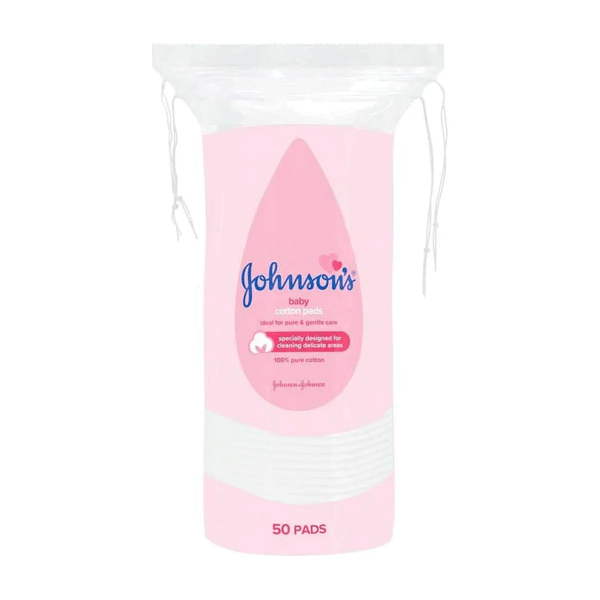 Johnsons Baby Cotton Pads 50s