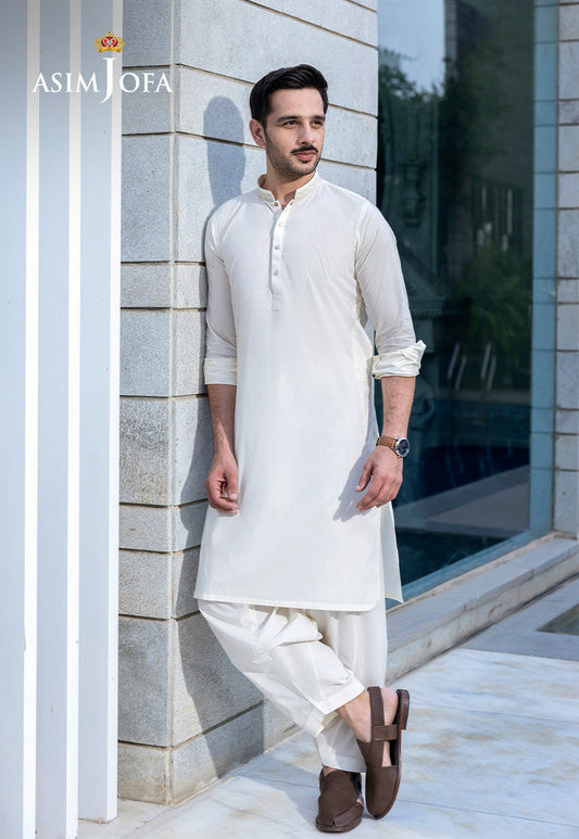 AJMWP-08 STITCHED EMBROIDERED 2PC