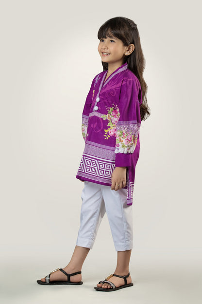 PRST-057 Digital Printed Lawn Shirt & Cotton Trouser