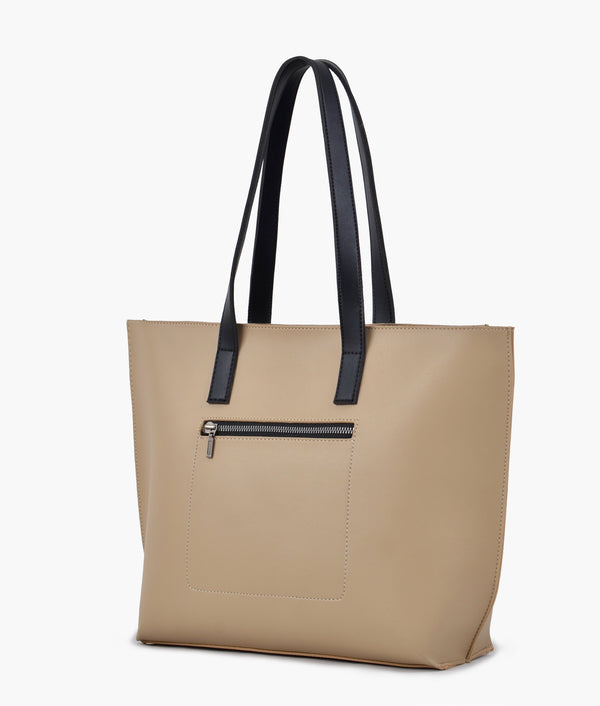 RTW Creation - Off-white long handle tote bag