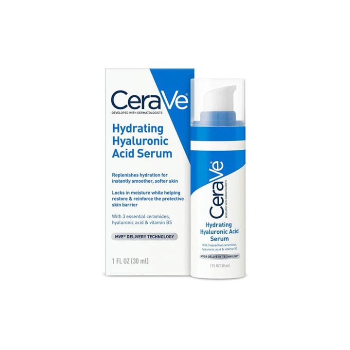 CeraVe Hydrating Hyaluronic Acid Serum 30ml â€“ Moisturizing Serum for Dry Skin with Hyaluronic Acid and Ceramides