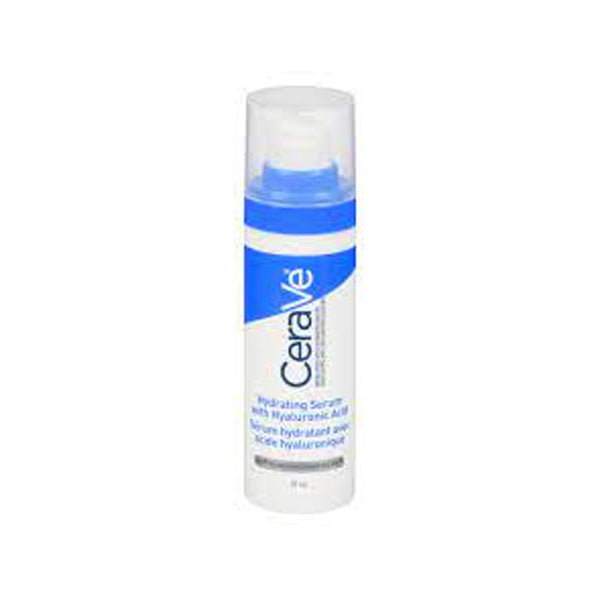 CeraVe Hydrating Serum with Hyaluronic Acid 30ml â€“ Lightweight Face Serum for Intense Hydration and Skin Barrier Support