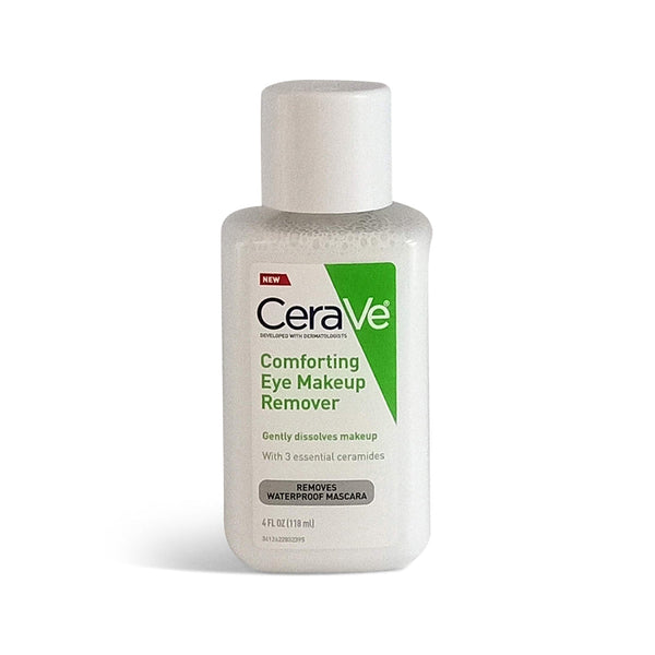 CeraVe Comforting Eye Makeup Remover 118ml â€“ Gentle Eye Cleanser with Ceramides and Hyaluronic Acid for Sensitive Skin