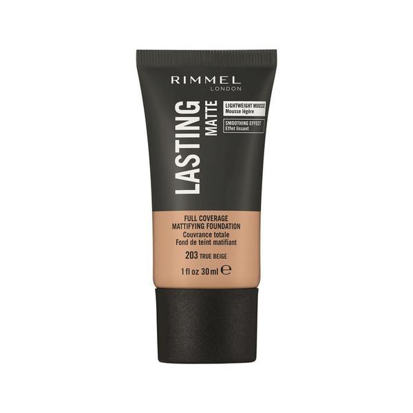 Rimmel Lasting Finish Matte Foundation - 203 True Beige