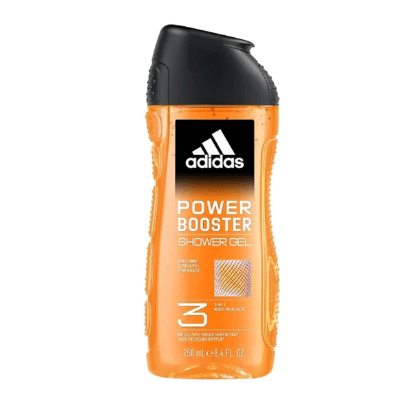 Adidas Men 3in1 Power Boost Shower Gel 250ml