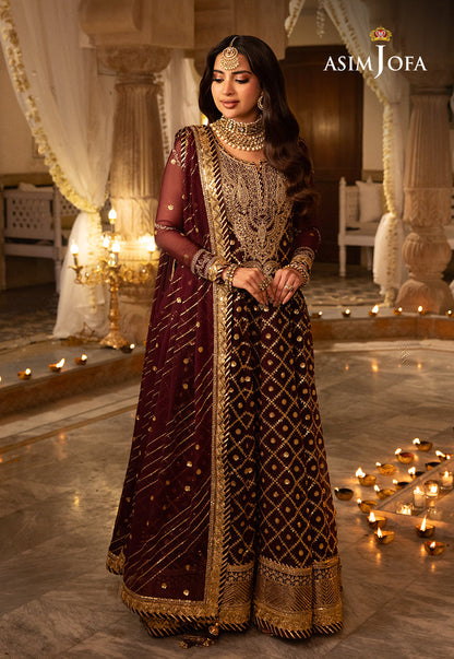 AJSH-04 EMBROIDERED CHIFFON 3 PCS