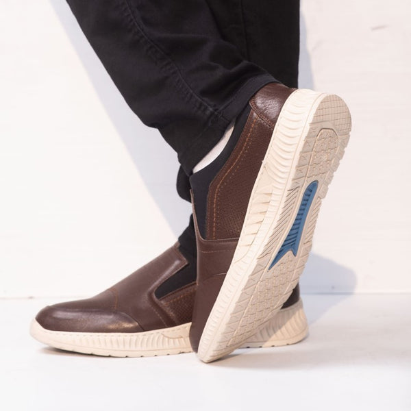 Turkish-Designer Handmade Leather Shoes in Brown Color for Men