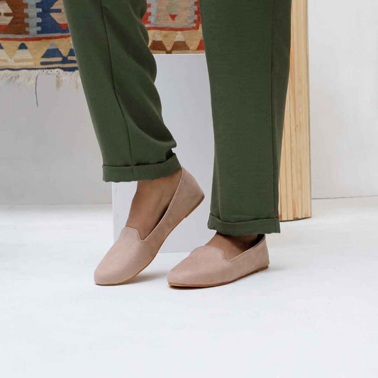 Cream Loafers
