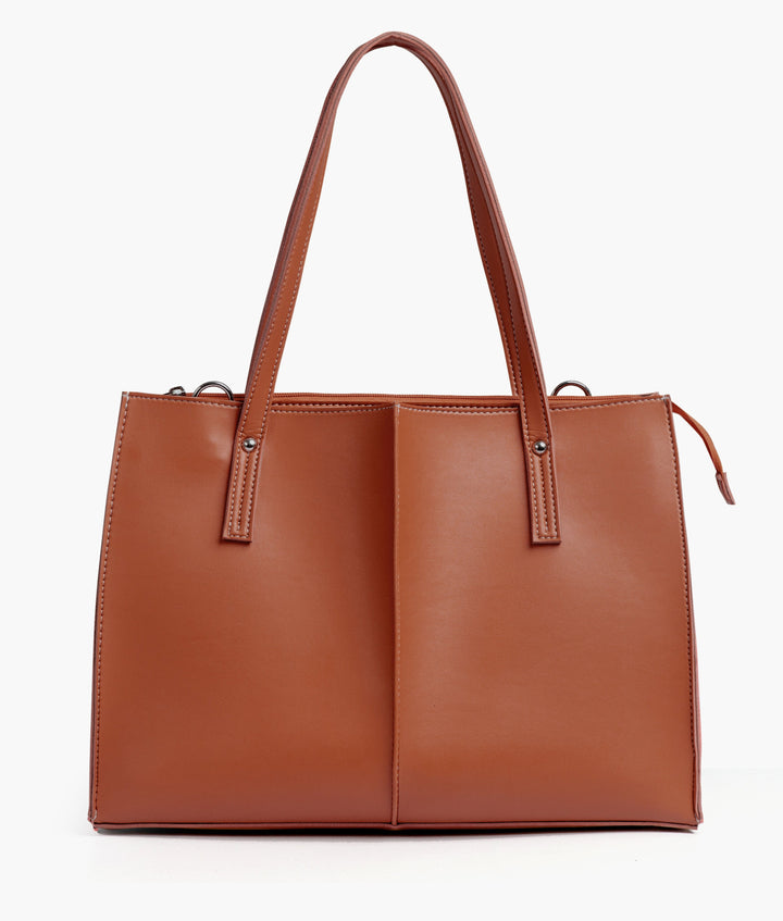 RTW Creation Rust work tote bag – Shopy - Main Image