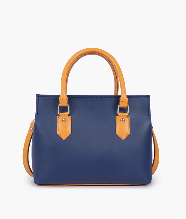 RTW Creation - Blue small satchel bag
