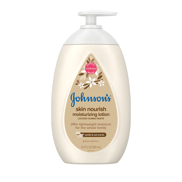 Johnsons Skin Nourish Moisturizing Lotion Vanilla & Oat 500ml