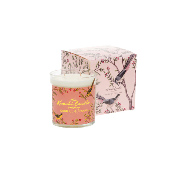 The Karach Candles Oudh Ul Gulzar Candle 7.3oz