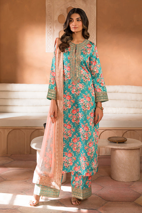 Nooru By Sheenora Stitched 3 Piece Luxury Pret Collection'2024-KAIF