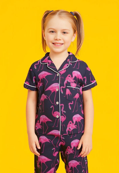 Kids klub cozy sleepwear breathable & light weight pajama set-animal-2