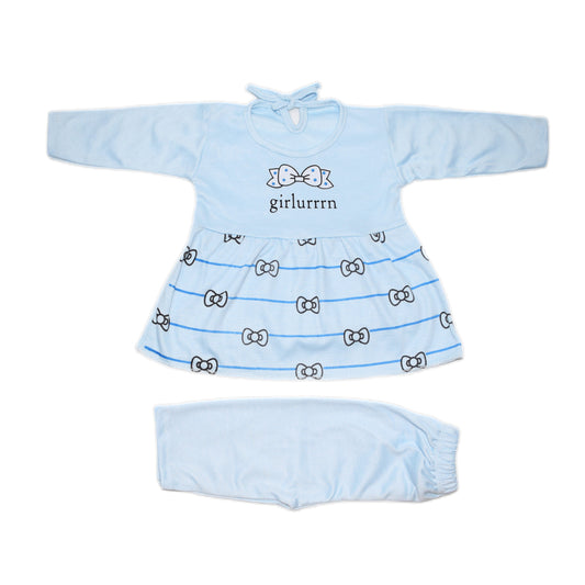 Baby printed dress. Age 0 to 6 months. -5