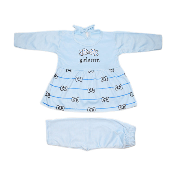 Baby printed dress. Age 0 to 6 months. -5