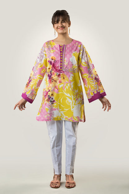 PRST-063 Digital Printed Lawn Shirt & Cotton Trouser