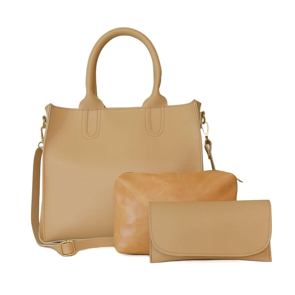 Bag X Vista 3 Pcs Beige