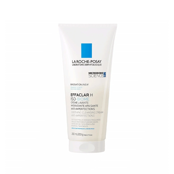 Laroche-posay Effaclar H Iso-biome Soothing Cleansing Cream 200ml
